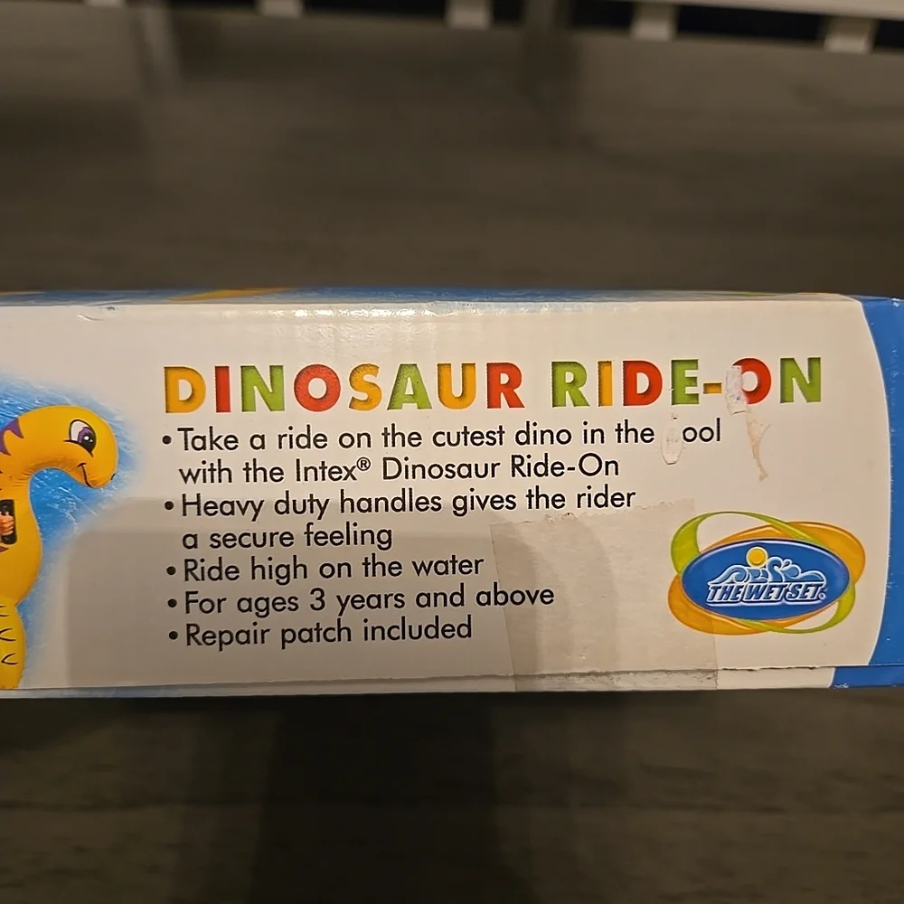 Intex Dinosaur Inflatable Ride-On Toy - Picture 2 of 2